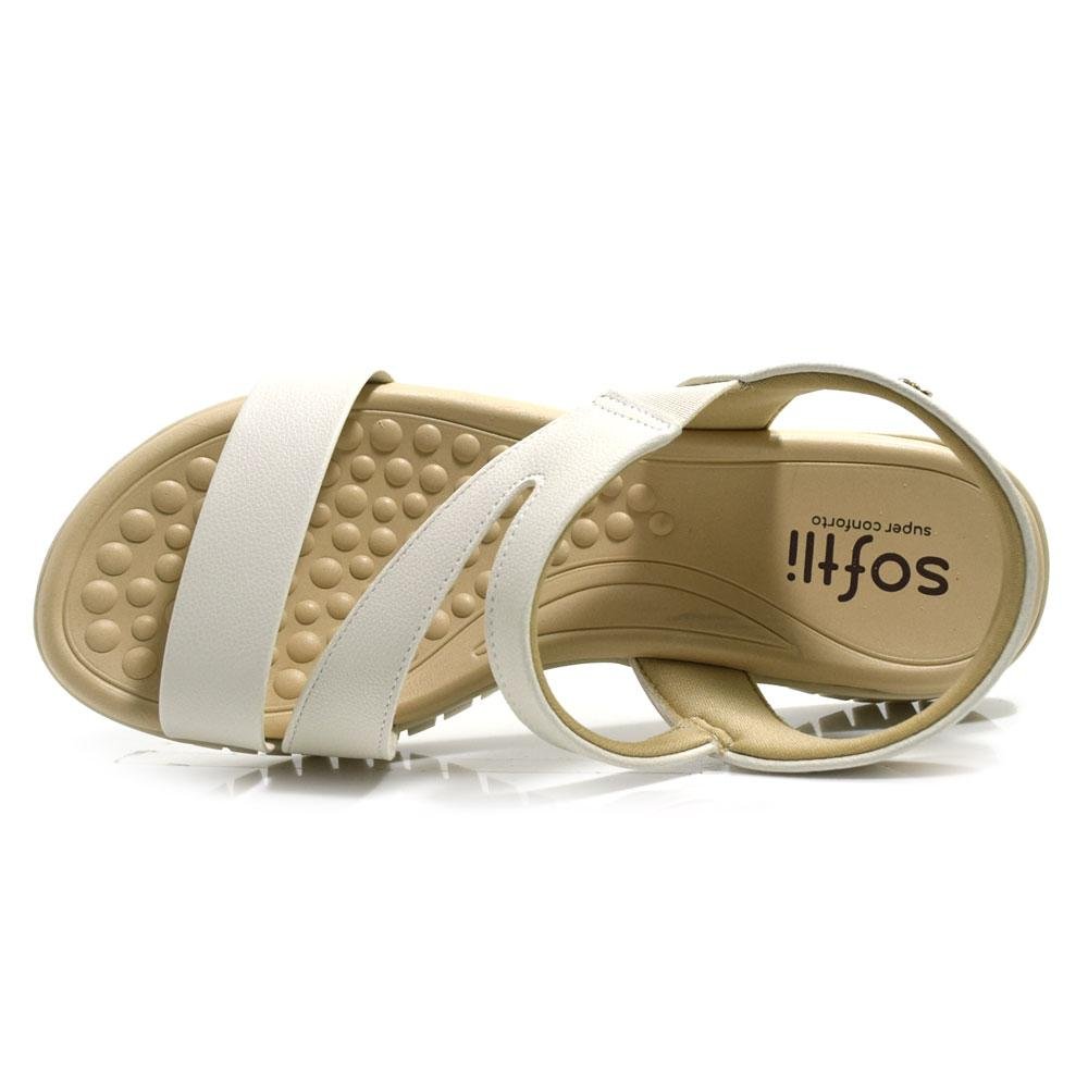 Papete Feminina Softli 10027.10305 Off White 6