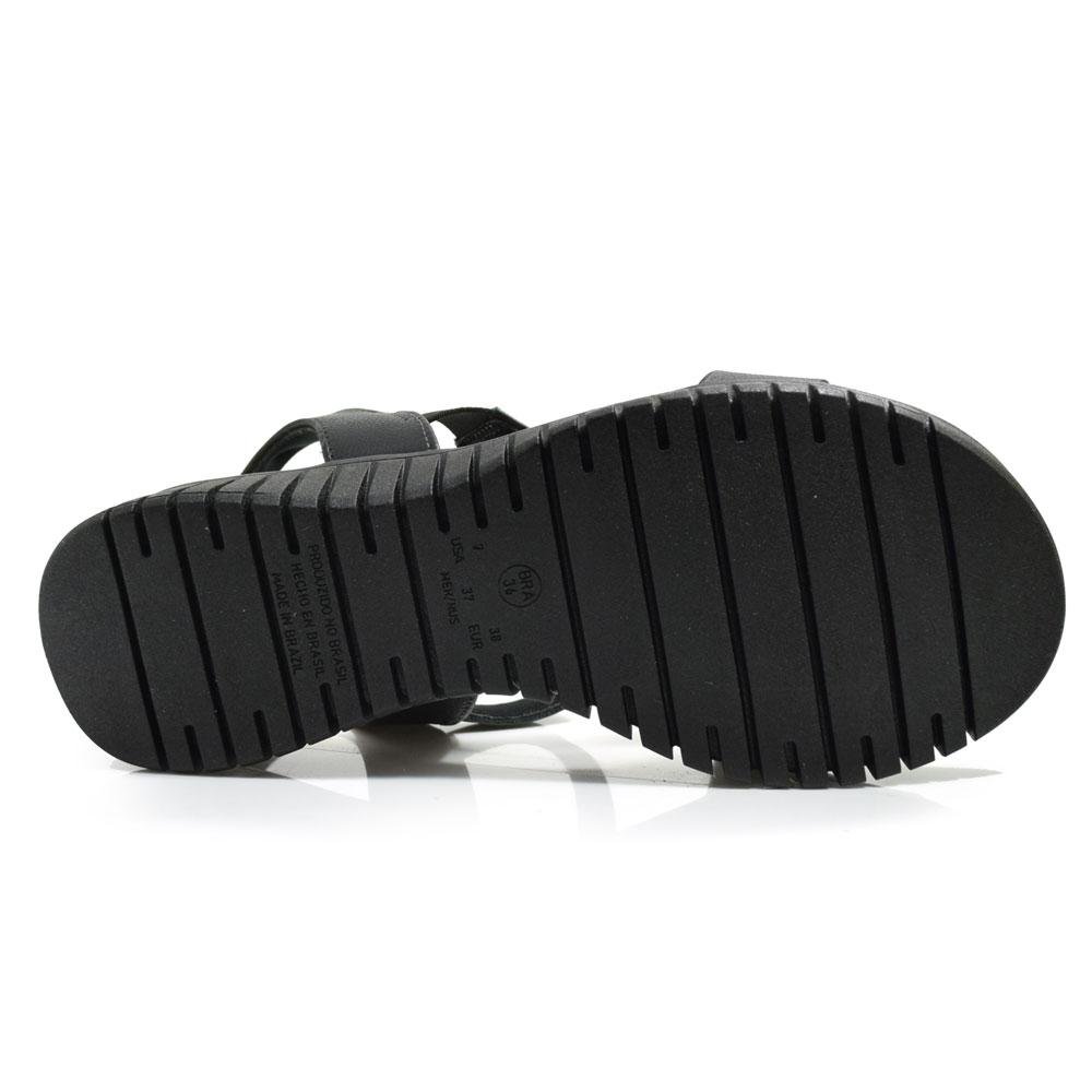 Papete Feminina Softli 10027.10305 Preto 7