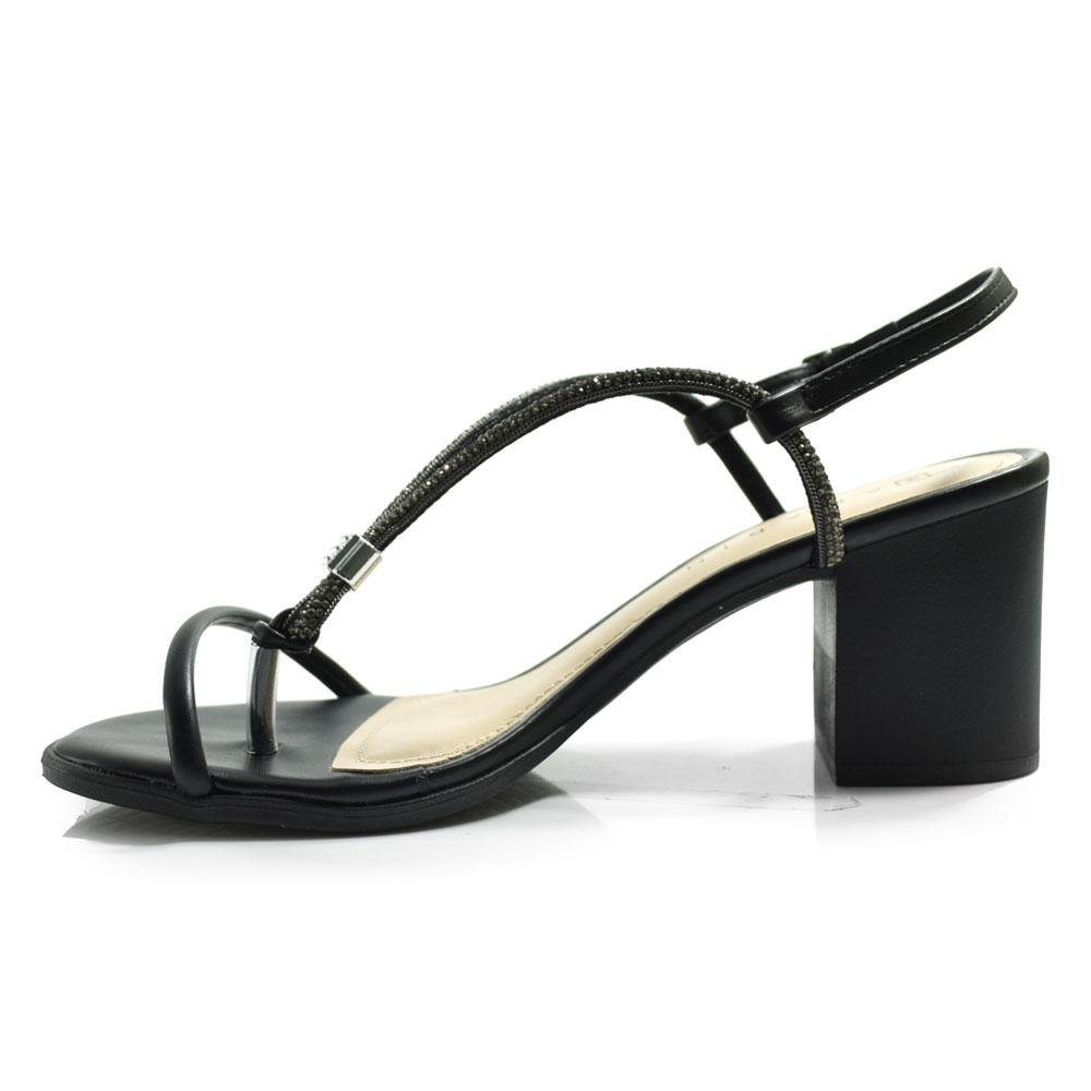 Sandália de Salto Bloco Feminina Ramarim  2531204 Preto 5
