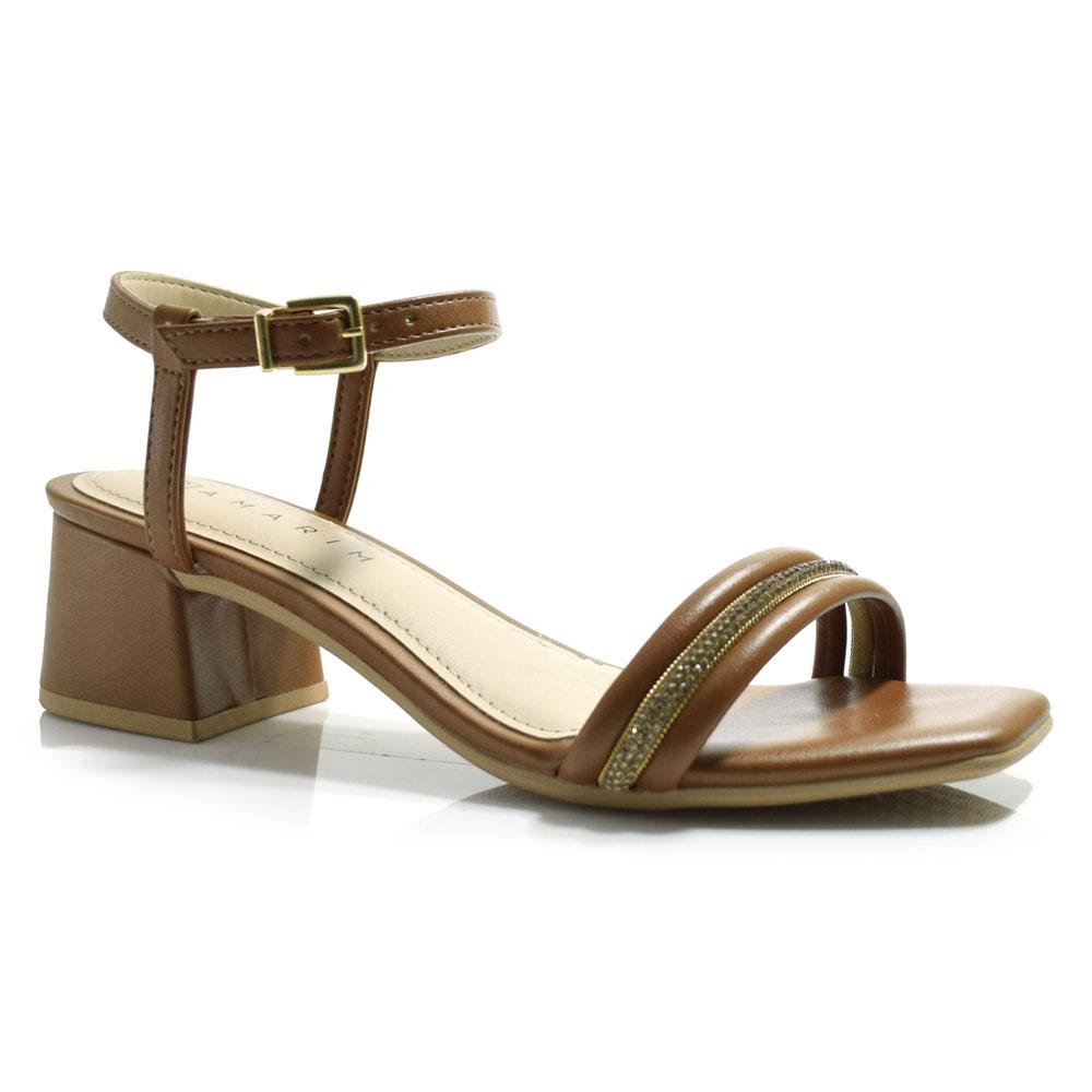 Sandália de Salto Bloco Feminina Ramarim 2530202