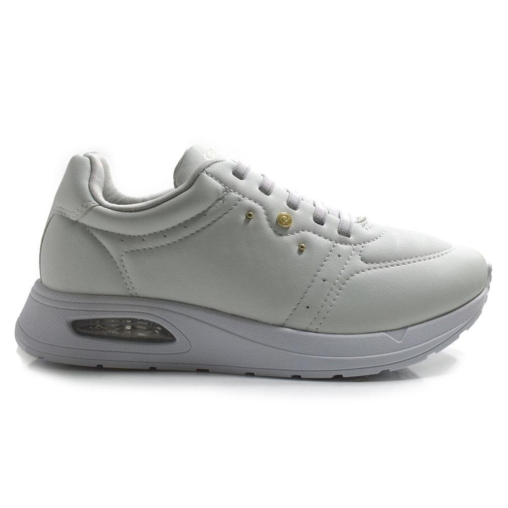 Tênis Casual Feminino Comfortflex 2548402 Branco 3