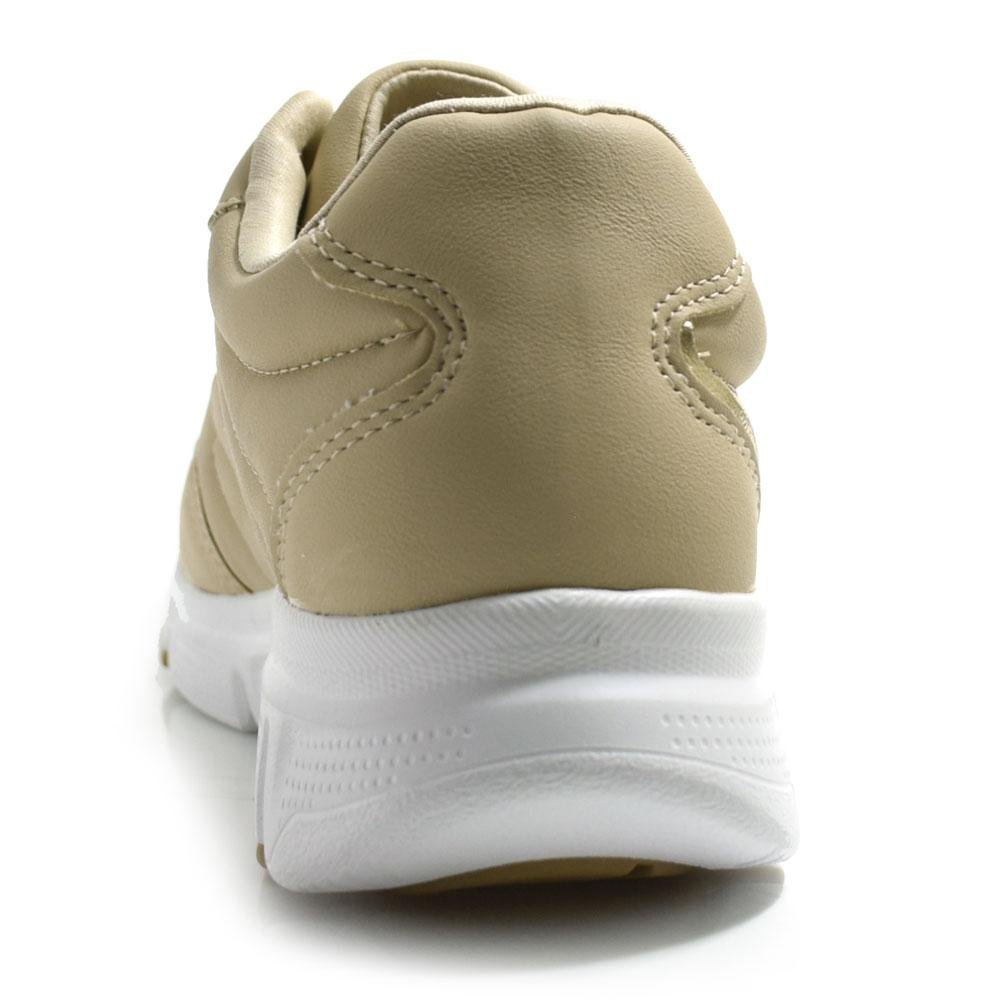 Tênis Casual Feminino Comfortflex 2590403 Bege 4