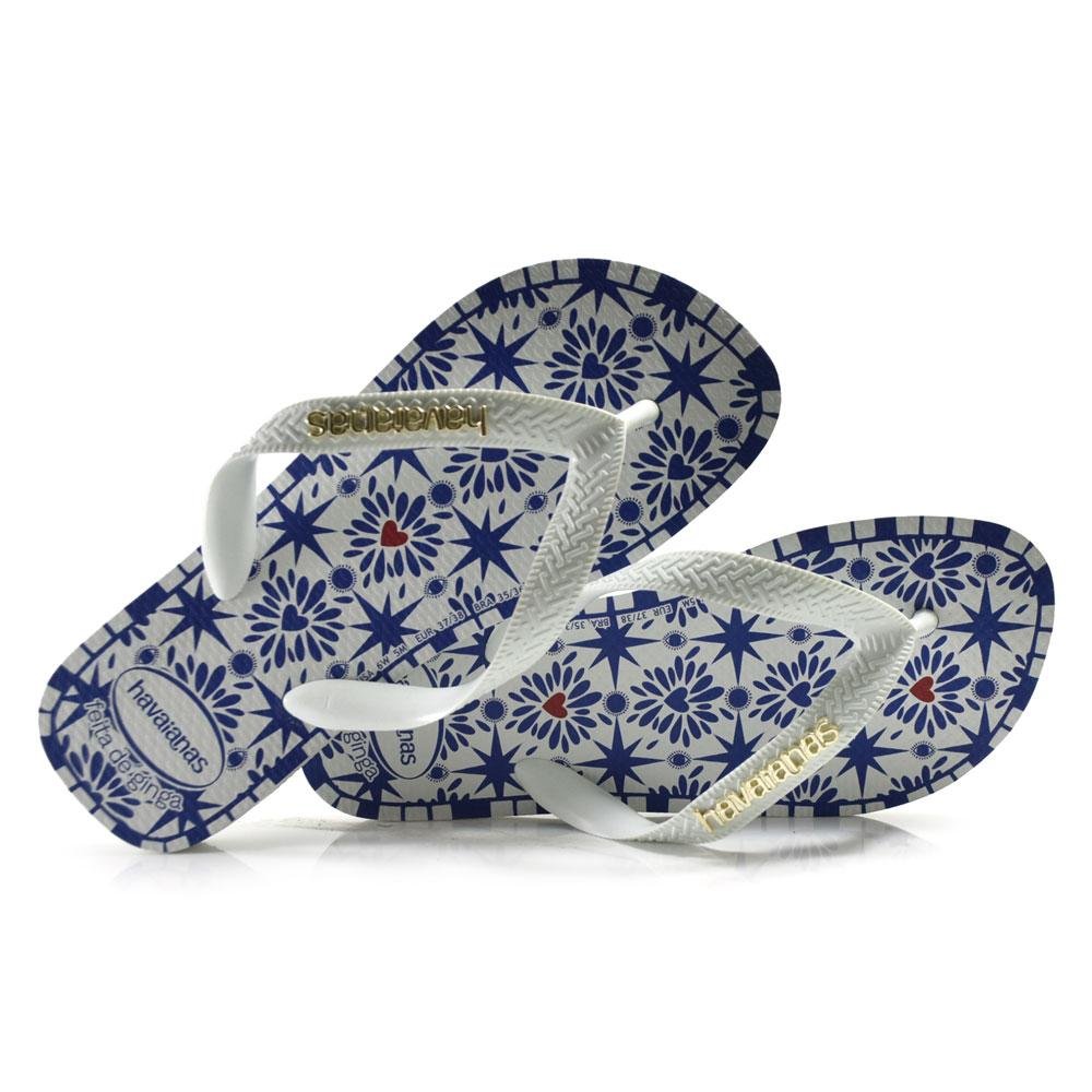 Chinelo Feminino Havaianas Top Ginga 4150324 Branco 1