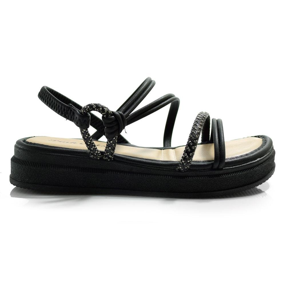 Papete Infantil Feminina Pink Cats V5872 Preto 3