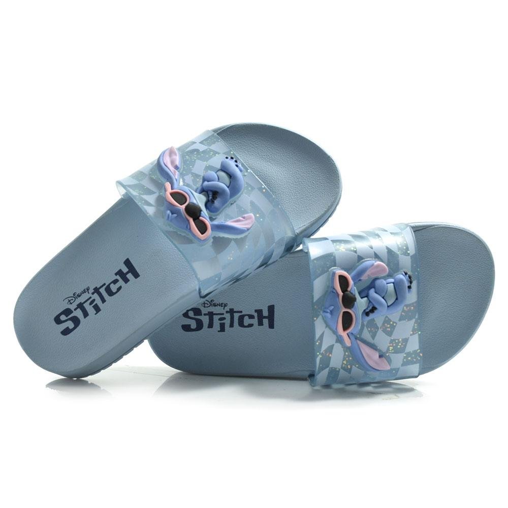Chinelo Slide Infantil Grendene Stitch 23285