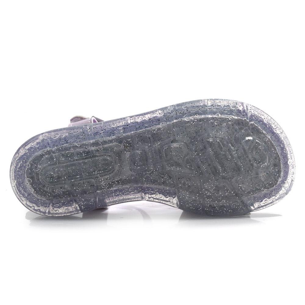 Sandália Infantil de Menina com LED 697.061 Cinza 7