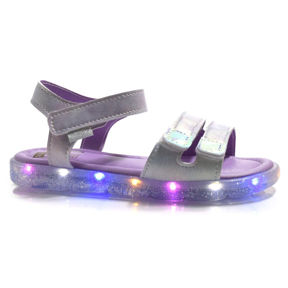 Sandália Infantil de Menina com LED 697.061