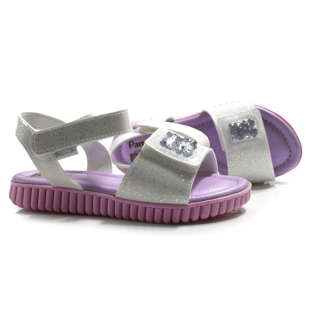 Papete Infantil de Menina Pampili  123.312 Branco 2