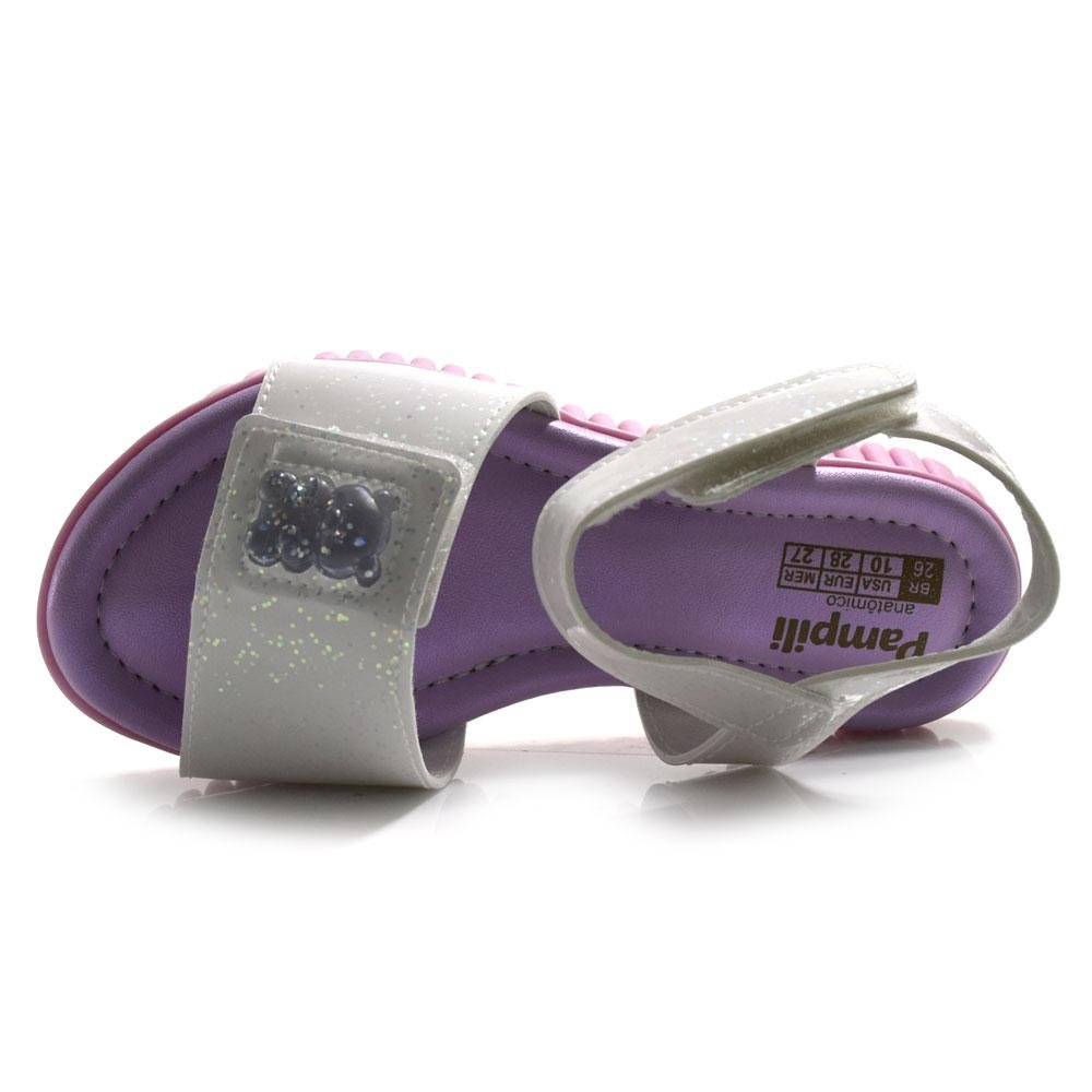 Papete Infantil de Menina Pampili 123.312 Branco 6