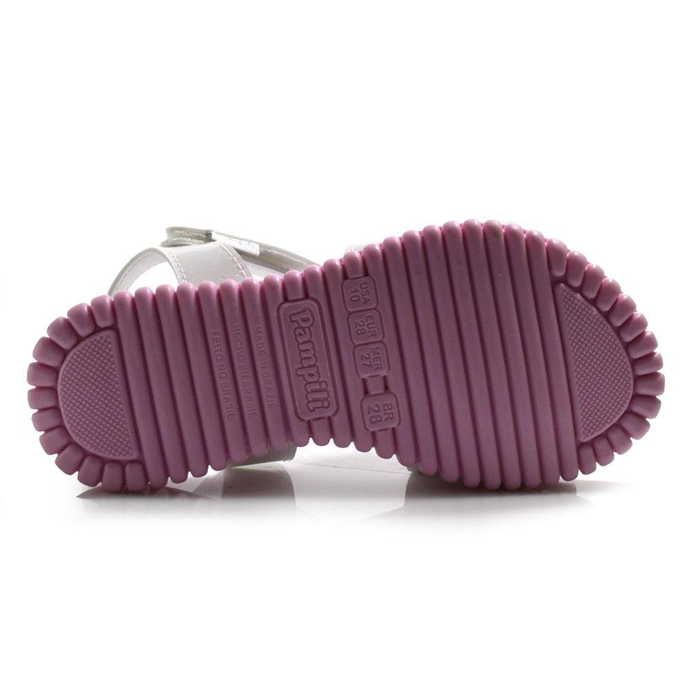 Papete Infantil de Menina Pampili 123.312 Branco 7