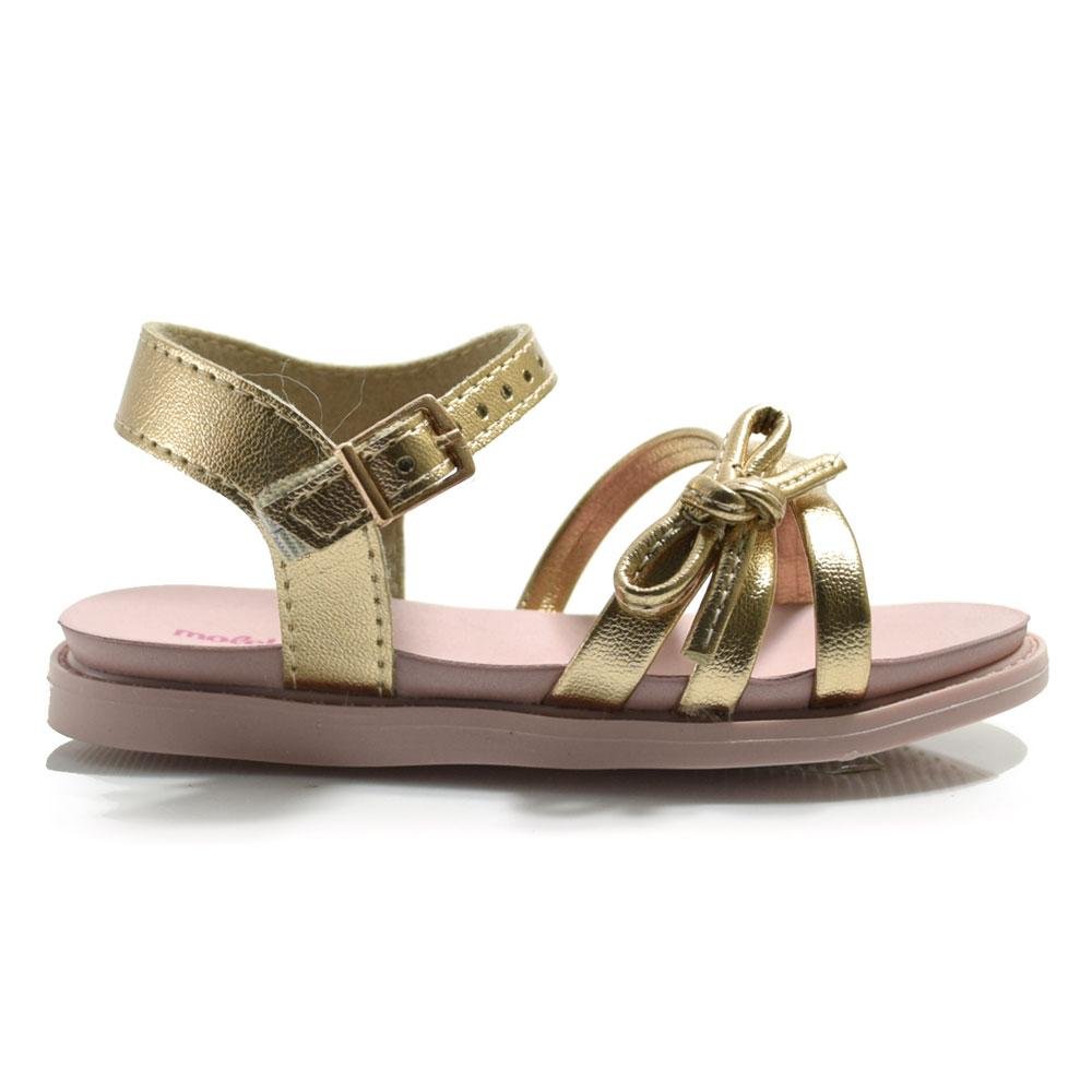 Papete Infantil de Menina Molekinha 2714.222.14710 Dourado 3