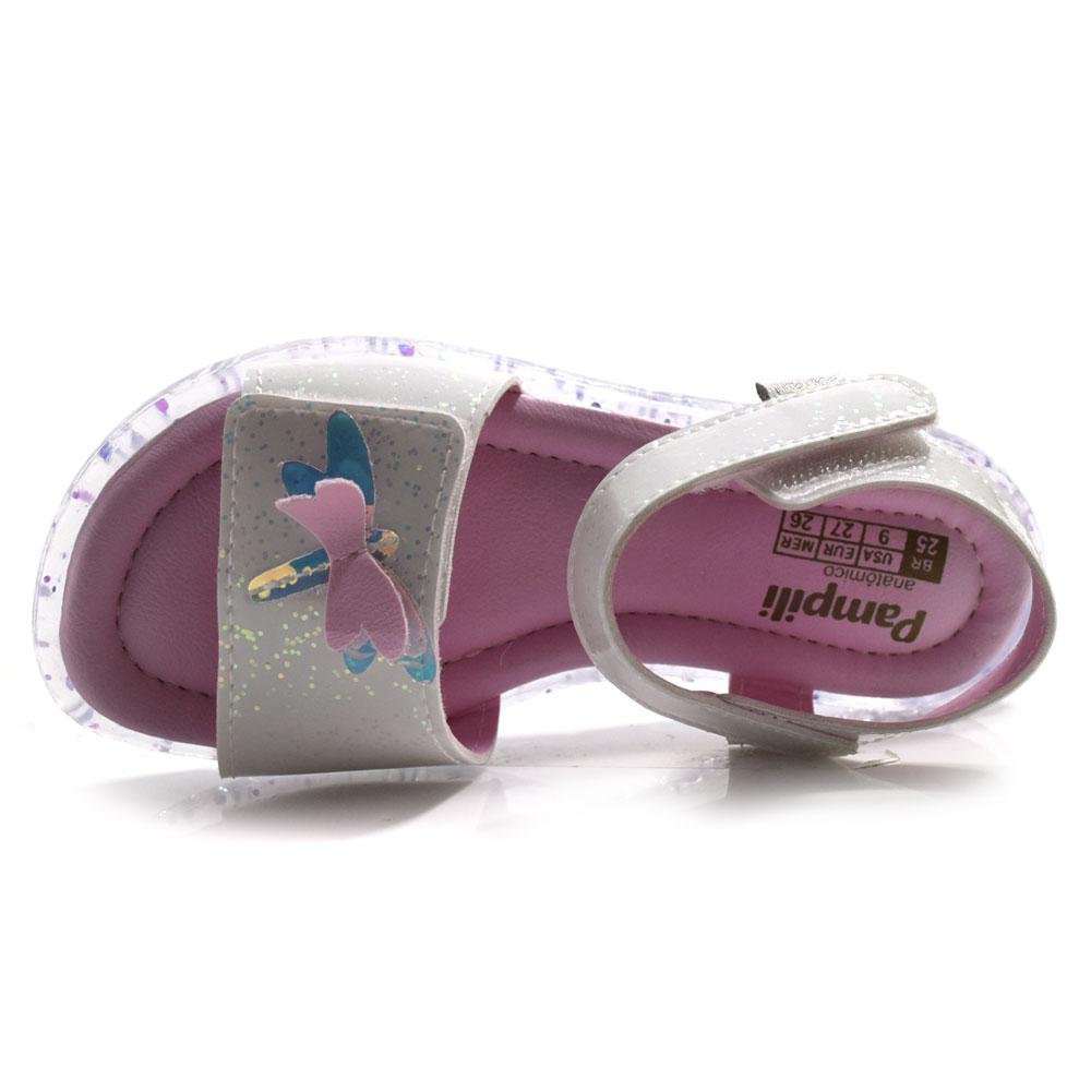 Papete com Luz Infantil de Menina  697.056 Branco 6