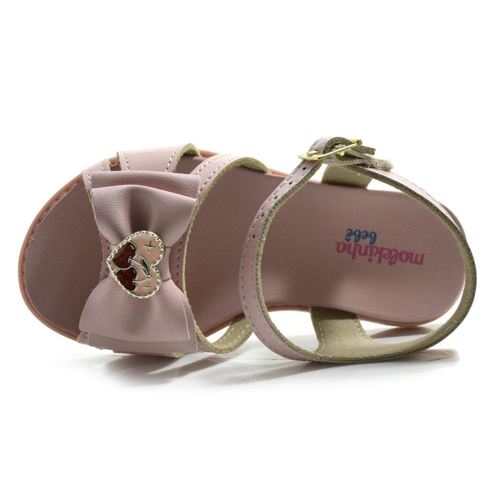Sandália Rasteira Infantil Molekinha 2714.237.14461 Rosa 6