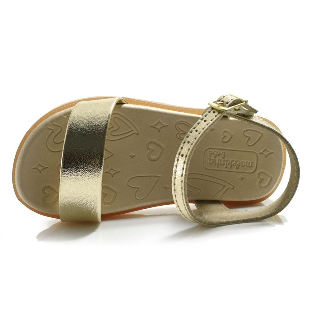 Papete Infantil de Menina Molekinha 2741.200.14710 Dourado 6