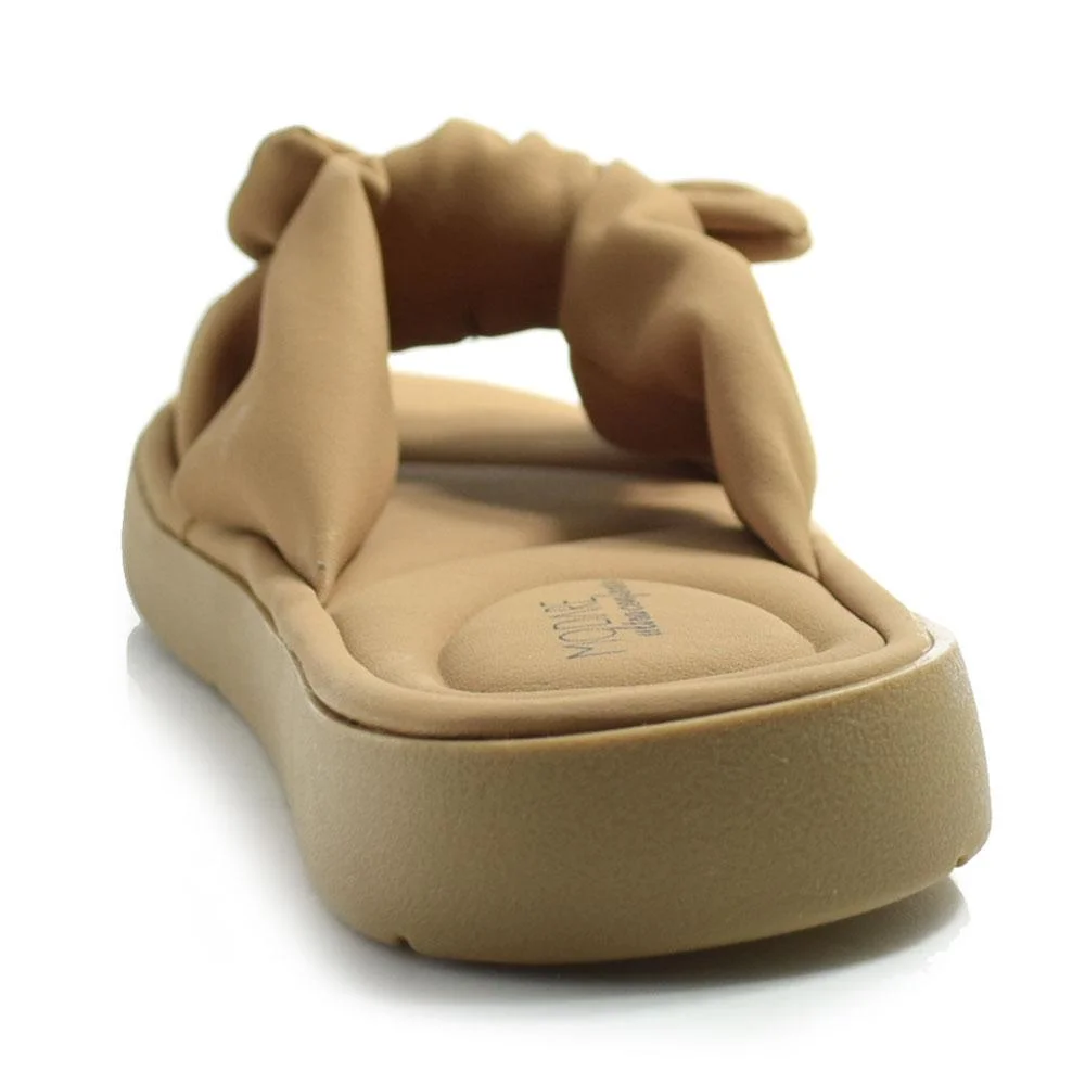 Sandália Rasteira Feminina Modare  7208.101.29516 Bege 4