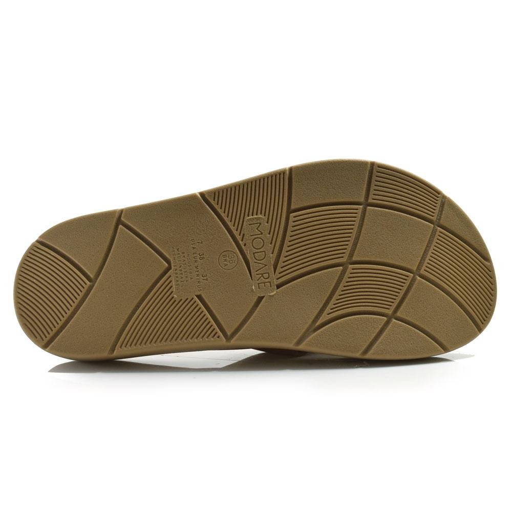 Sandália Rasteira Feminina Modare  7208.101.29516 Bege 7