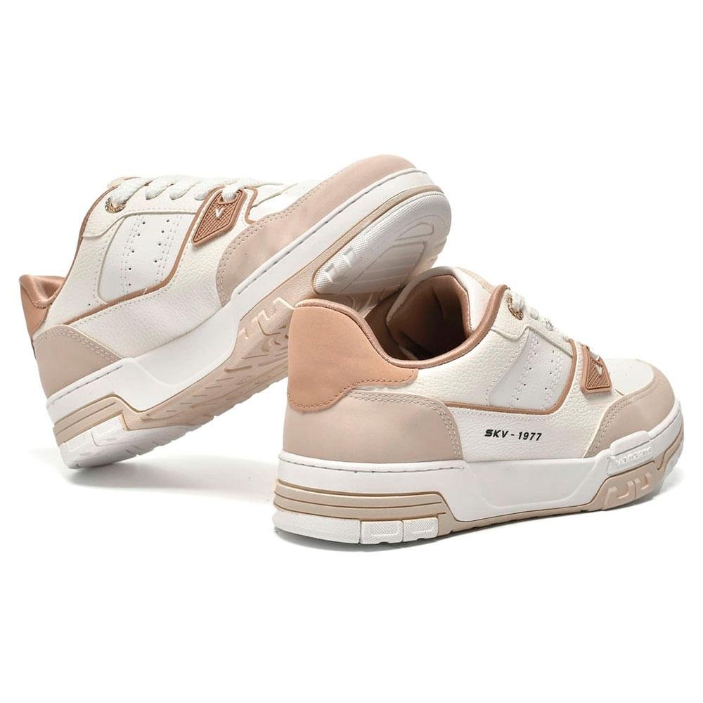 Tênis Casual Feminino Via Marte 218-008-15 Bege 2