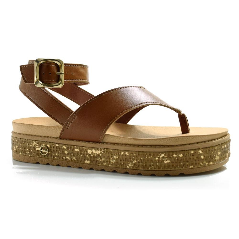 Sandália Plataforma Feminina Dakota Y9472