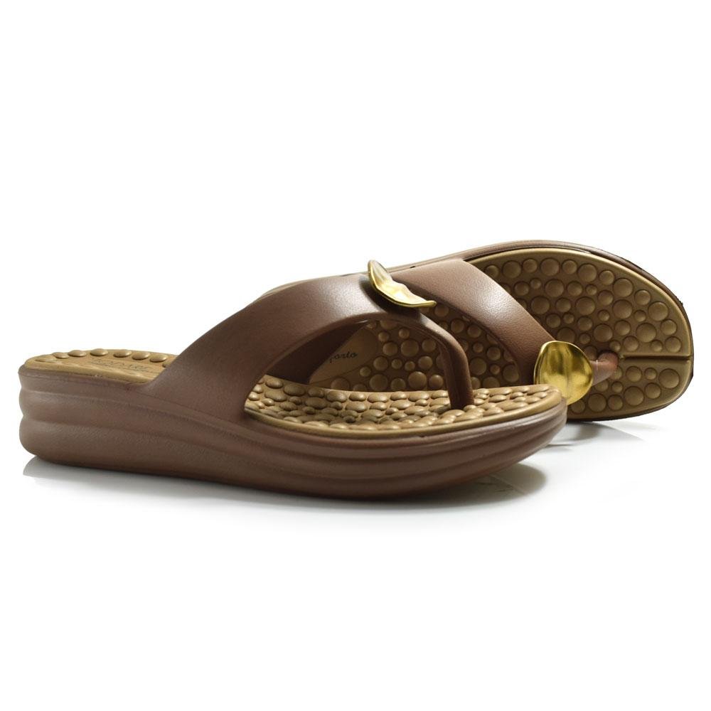 Tamanco de Salto Baixo Modare 7213.101.8159 Marrom 2