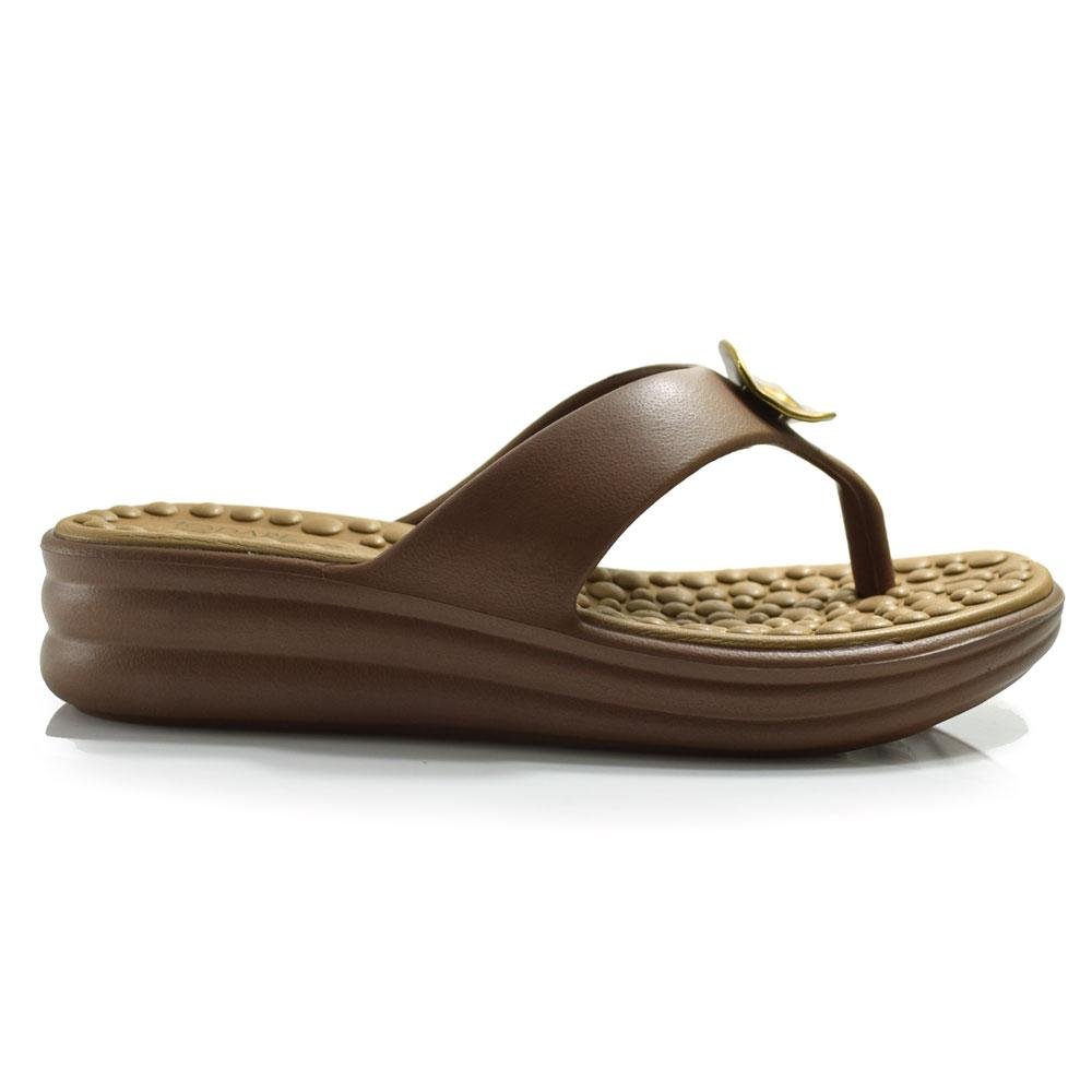 Tamanco de Salto Baixo Modare 7213.101.8159 Marrom 3