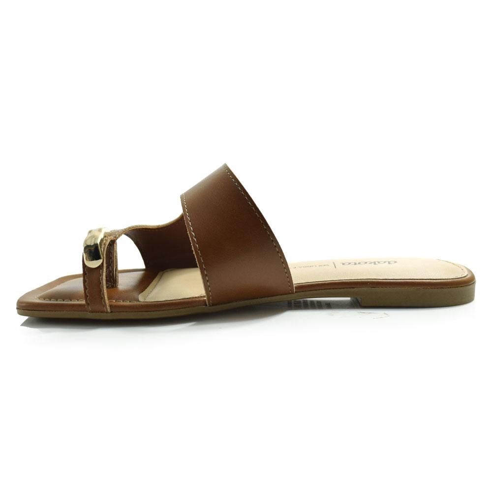 Sandália Rasteira Dakota Y9932 Marrom 5