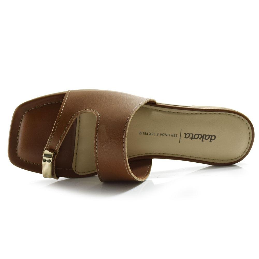 Sandália Rasteira Dakota Y9932 Marrom 6