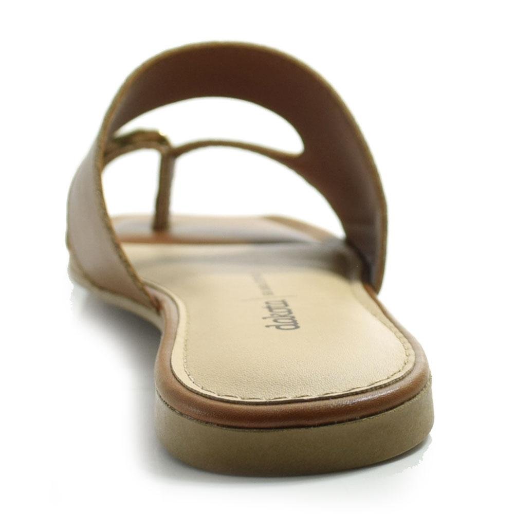 Sandália Rasteira Dakota Y9932 Marrom 4