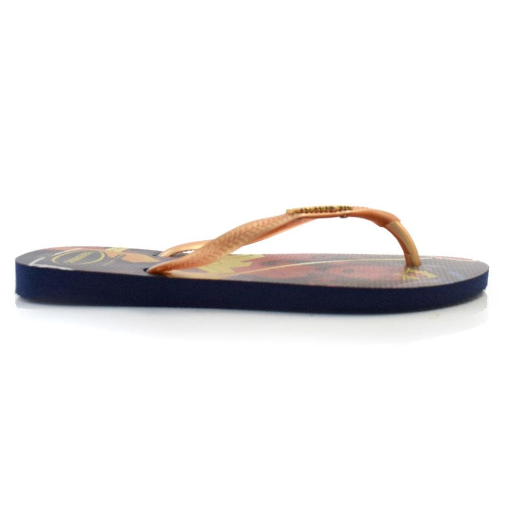 Chinelo Feminino Havaianas Slim Wonder Woman 4149873 Azul 3
