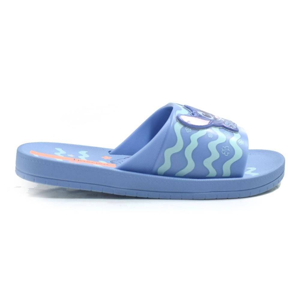 Chinelo Slide Infantil Stitch Ipanema 27367 Azul 3