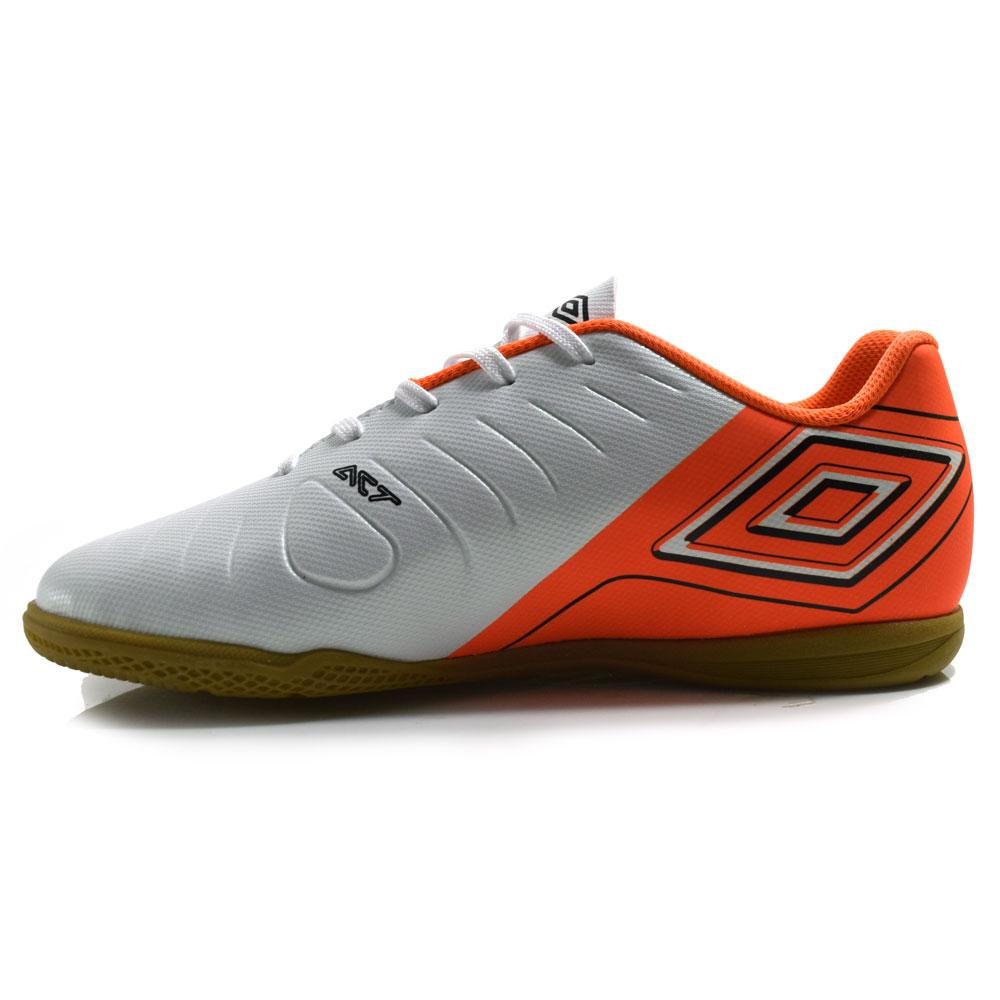 Chuteira de Futsal Infantil Umbro Fifty do 30 ao 36 Cinza 5
