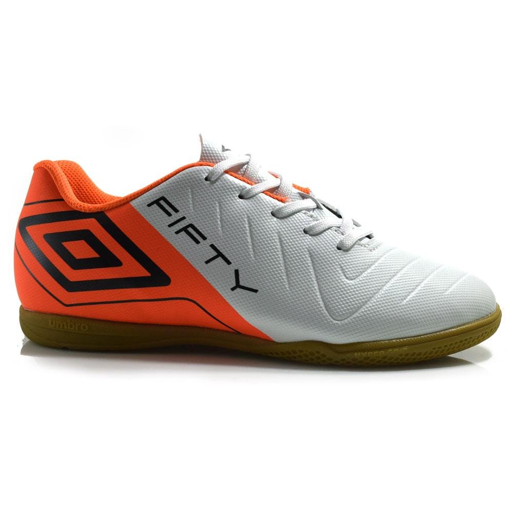 Chuteira de Futsal Infantil Umbro Fifty do 30 ao 36 Cinza 3