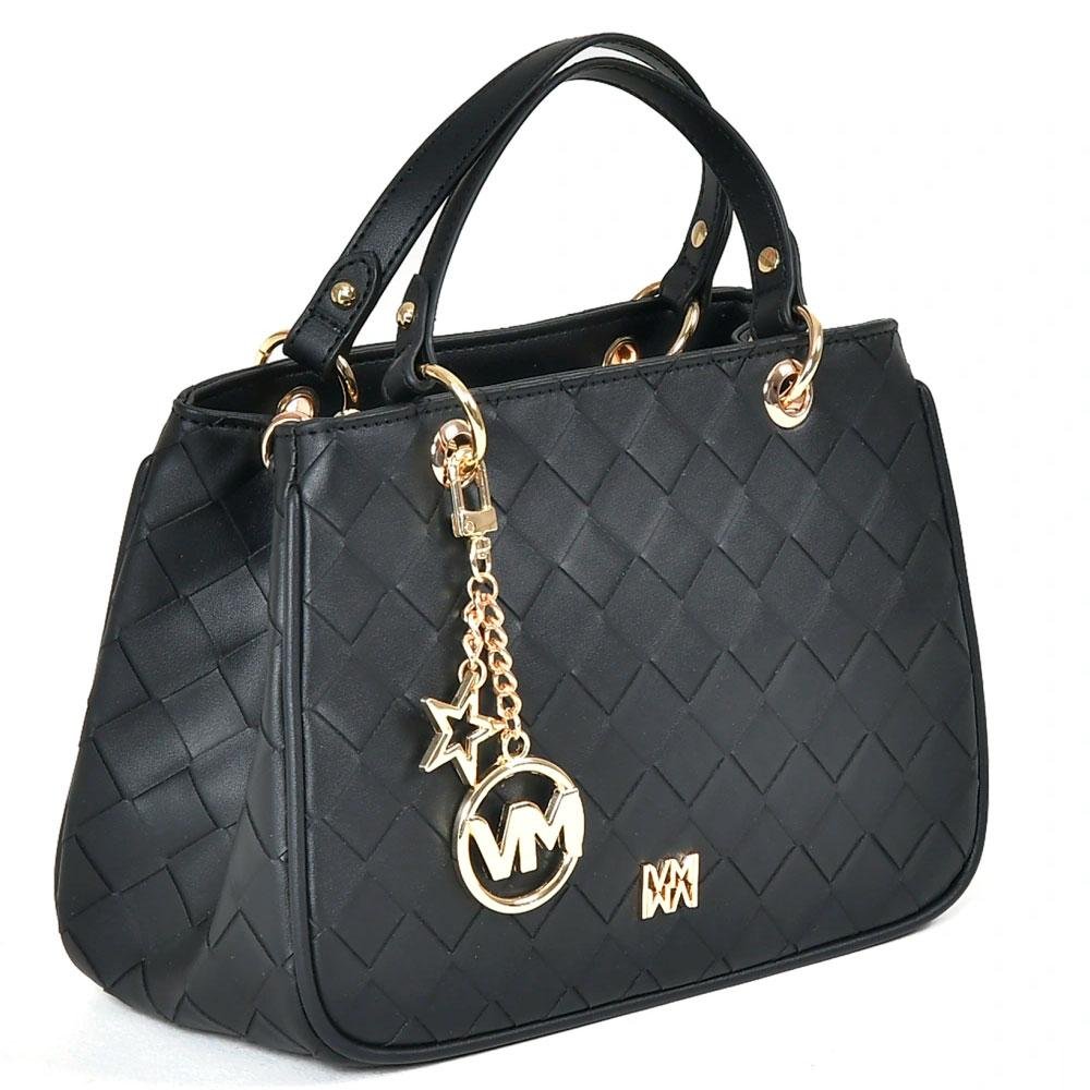 Bolsa de Mão Feminina Via Marte B2-613-01 Preto 2