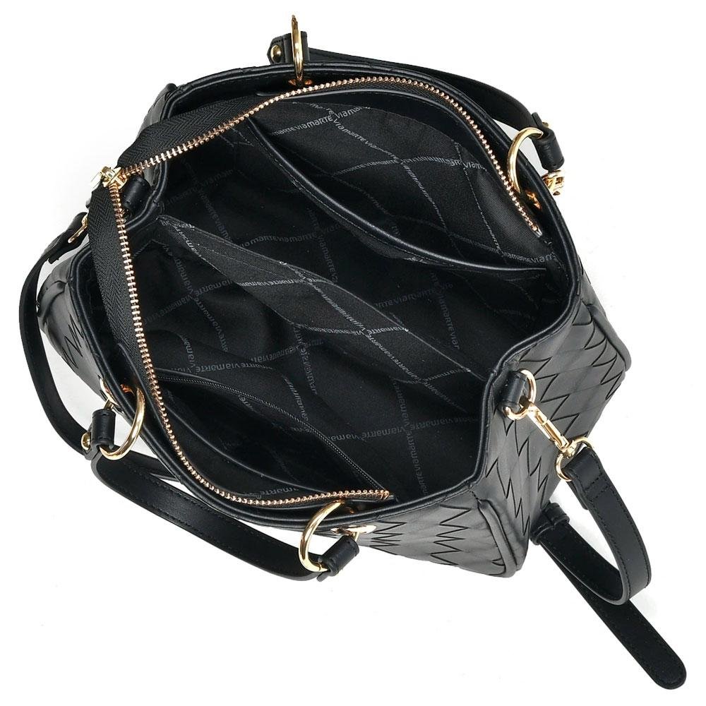 Bolsa de Mão Feminina Via Marte B2-613-01 Preto 4