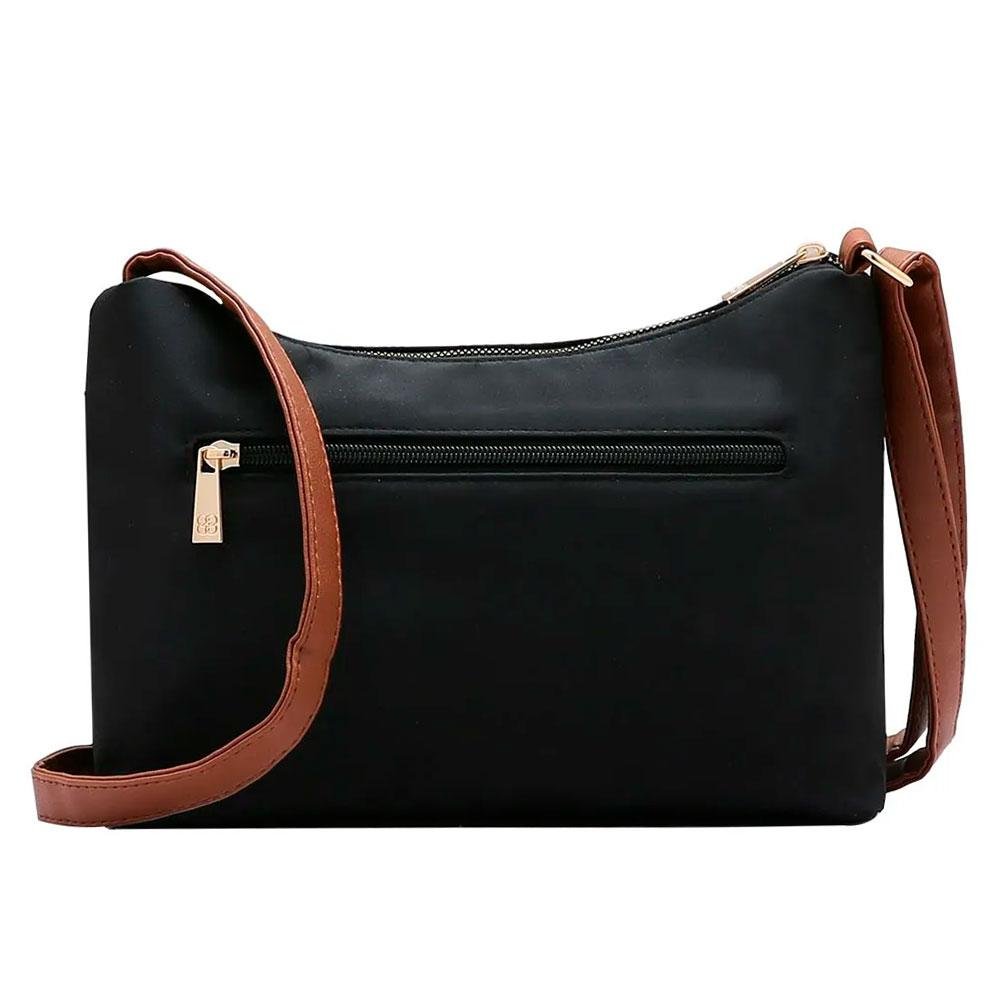 Bolsa Transversal Feminina Chenson 3184590 Preto 3