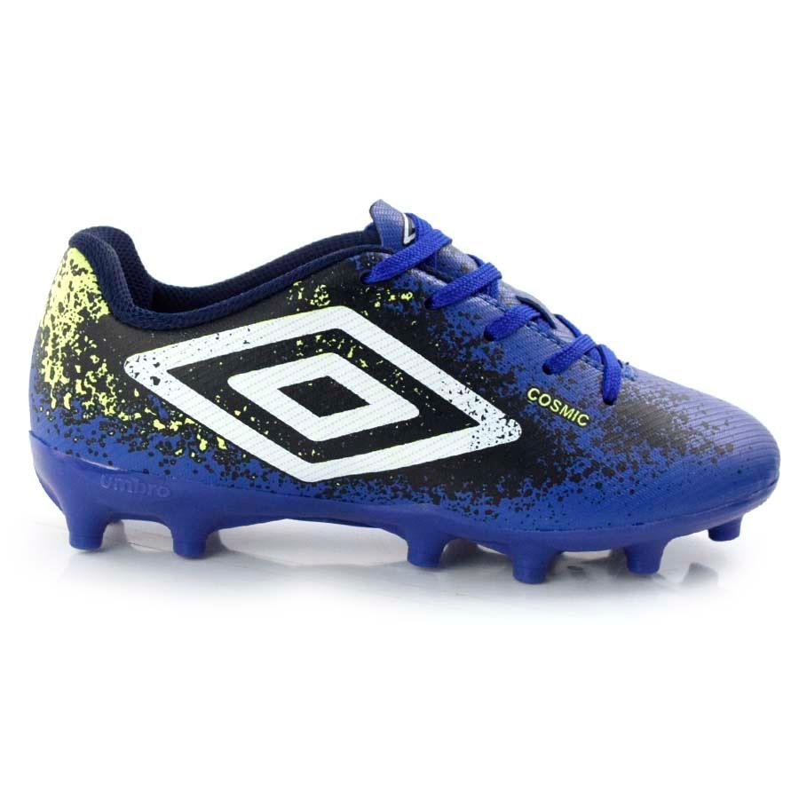 Chuteira Infantil Umbro Cosmic U07FB088 Azul 3