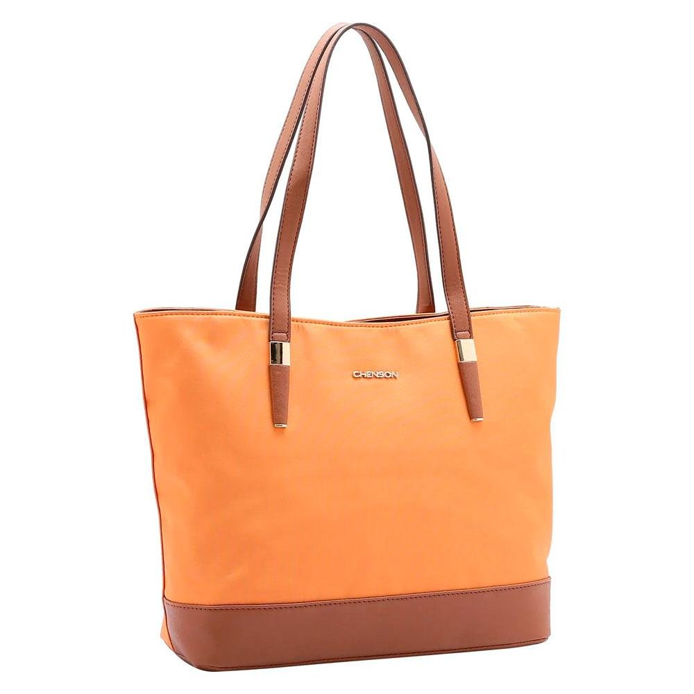 Bolsa Feminina de Ombro Chenson 3184598 Laranja 1