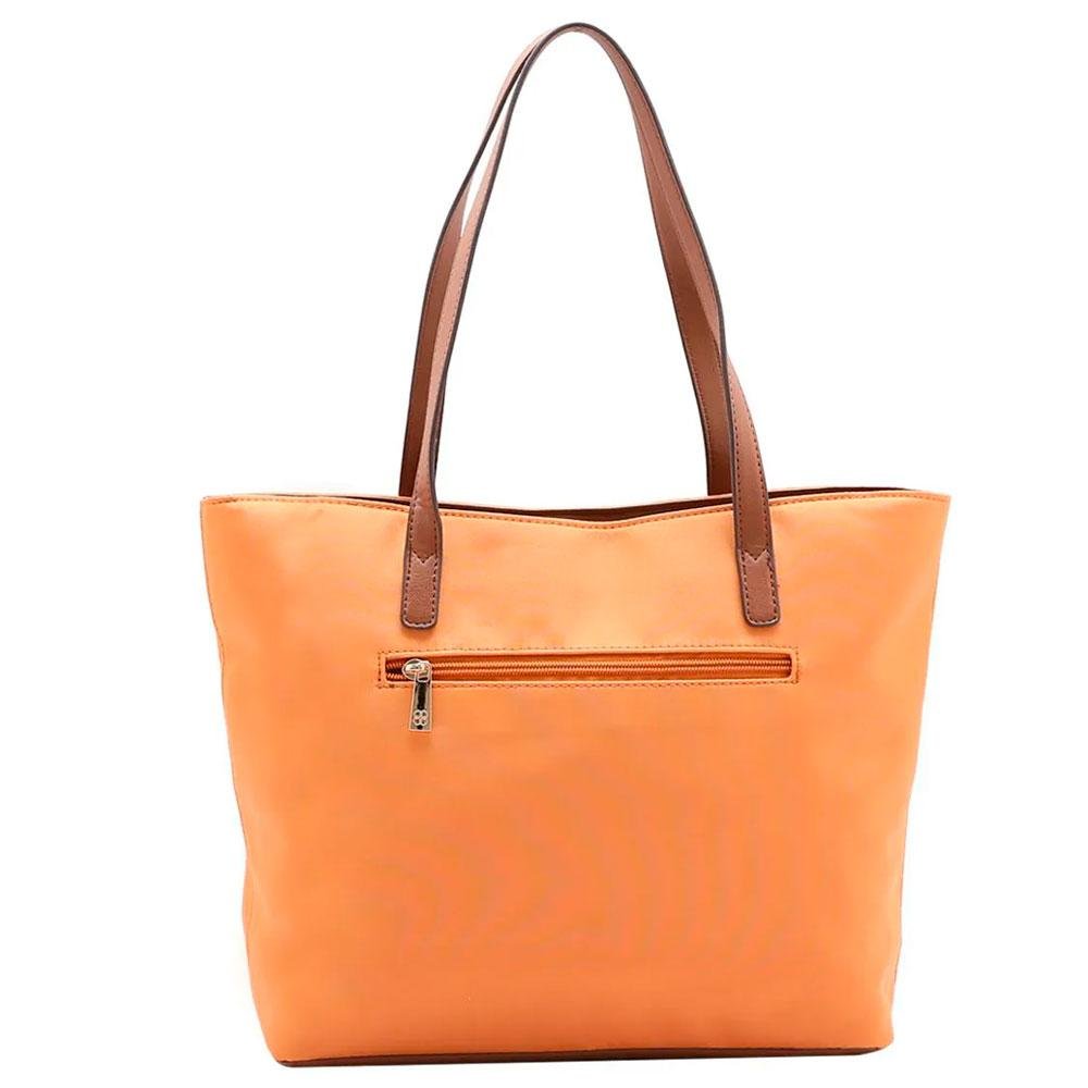 Bolsa Feminina de Ombro Chenson 3184598 Laranja 3