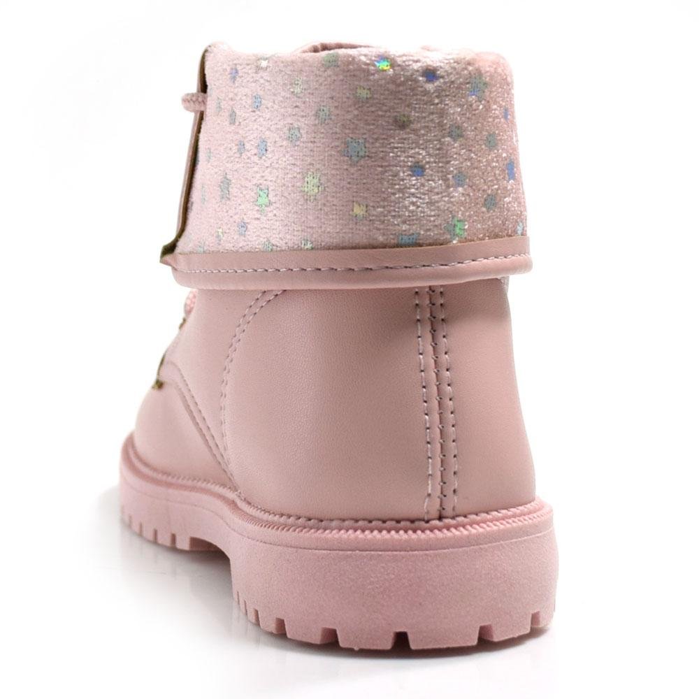 Coturno Infantil Molekinha 2126.524.29319 Rosa 4