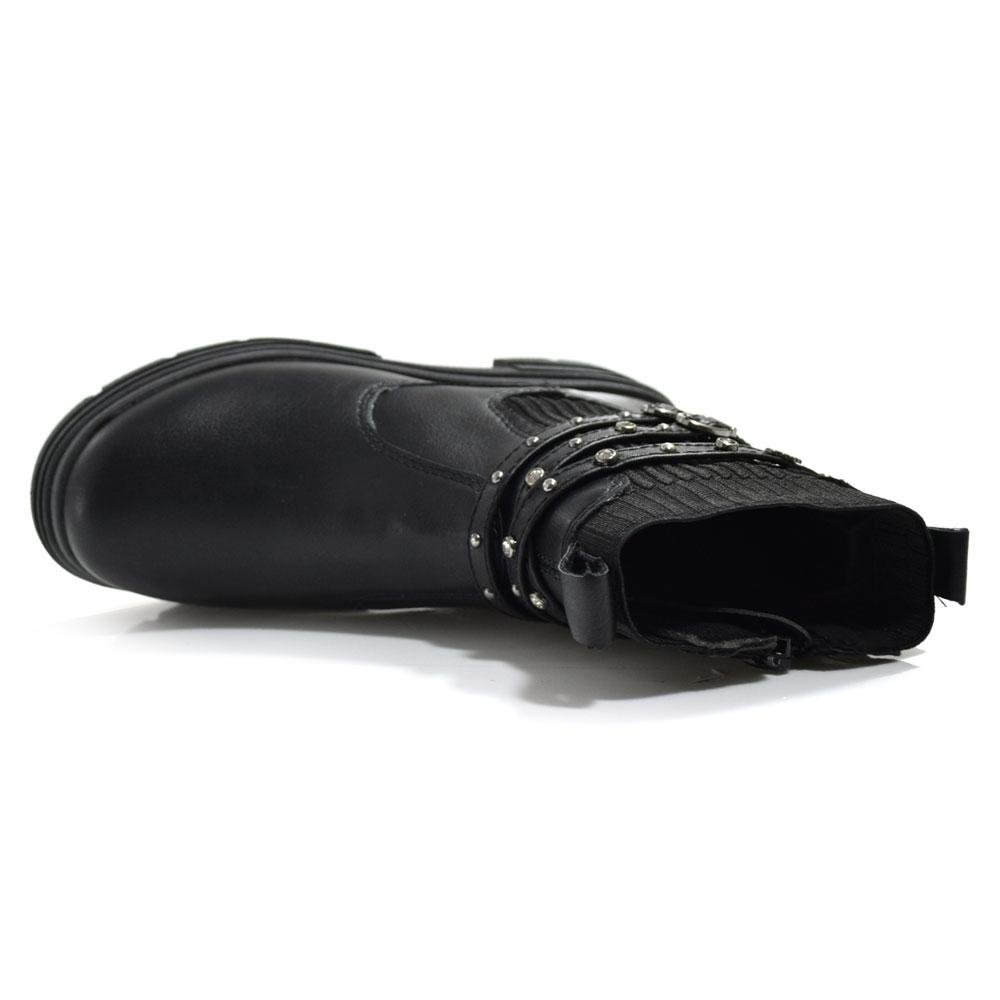 Coturno Infantil Pink Cats V5031 Preto 6