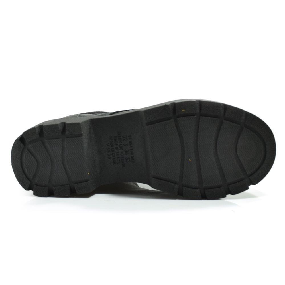 Coturno Infantil Pink Cats V5291 Preto 7