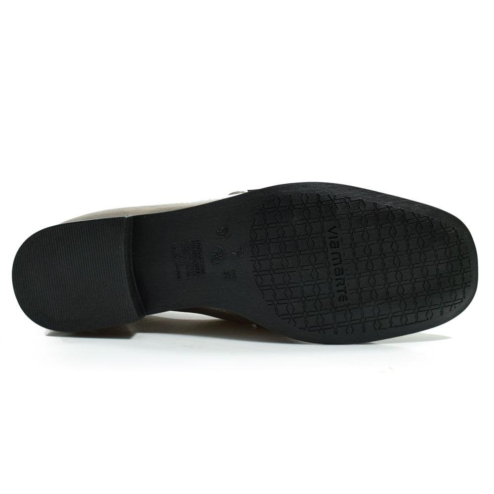 Mocassim Feminino Via Marte 075-013-01 Prata 7
