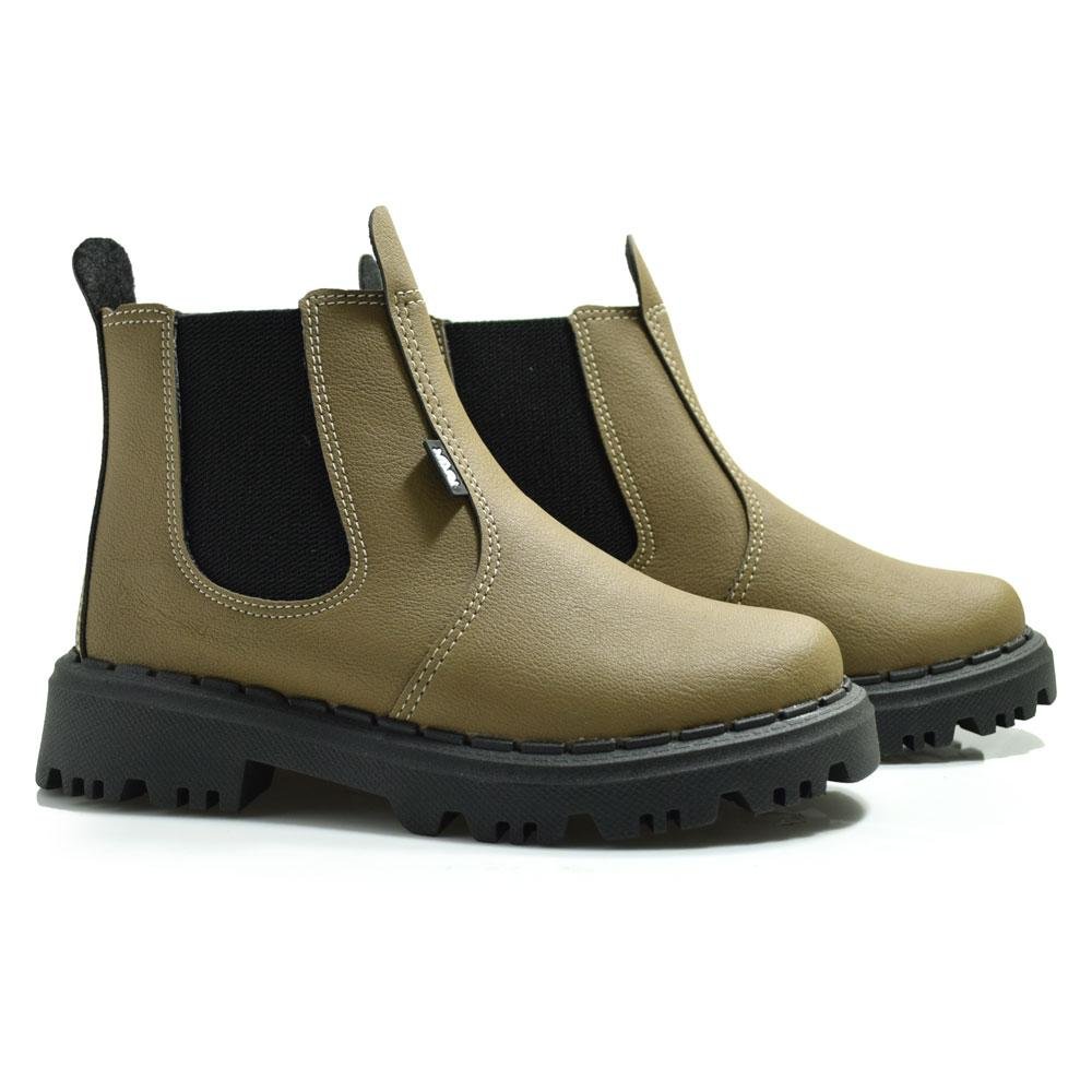 Coturno Infantil Nilqi do 28 ao 32 Bege 2