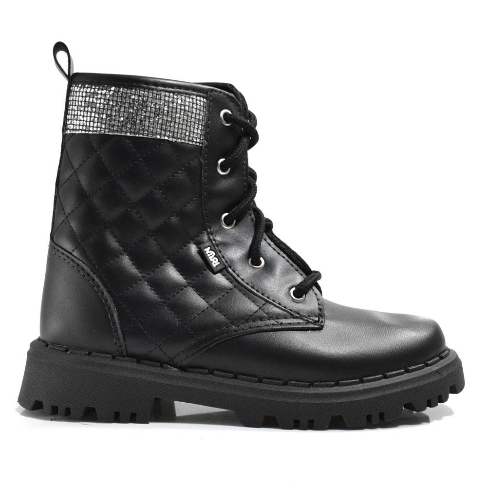 Coturno Infantil Nilqi 1650.09 Preto 3