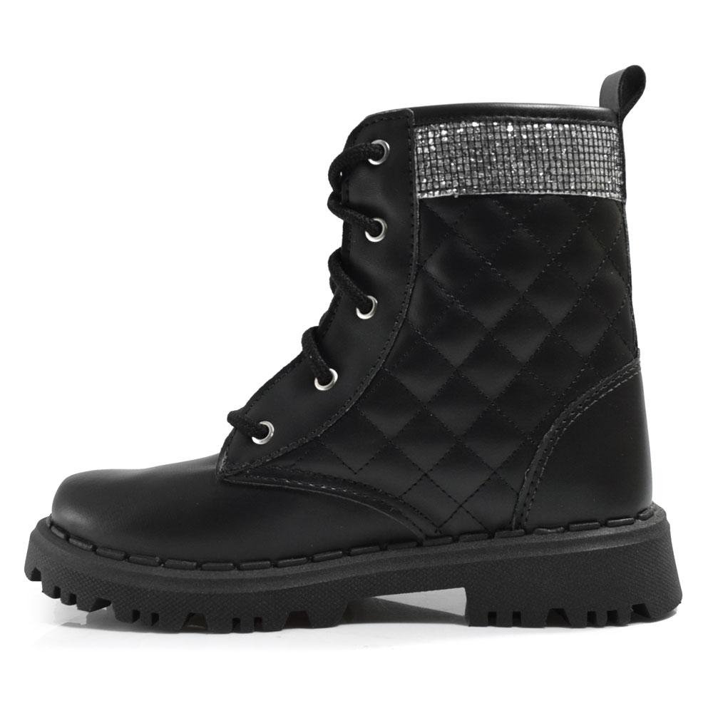 Coturno Infantil Nilqi 1650.09 Preto 5
