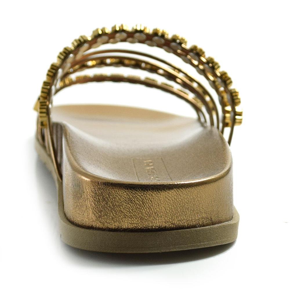 Papete de Couro Feminina Suzzara Dourado 4