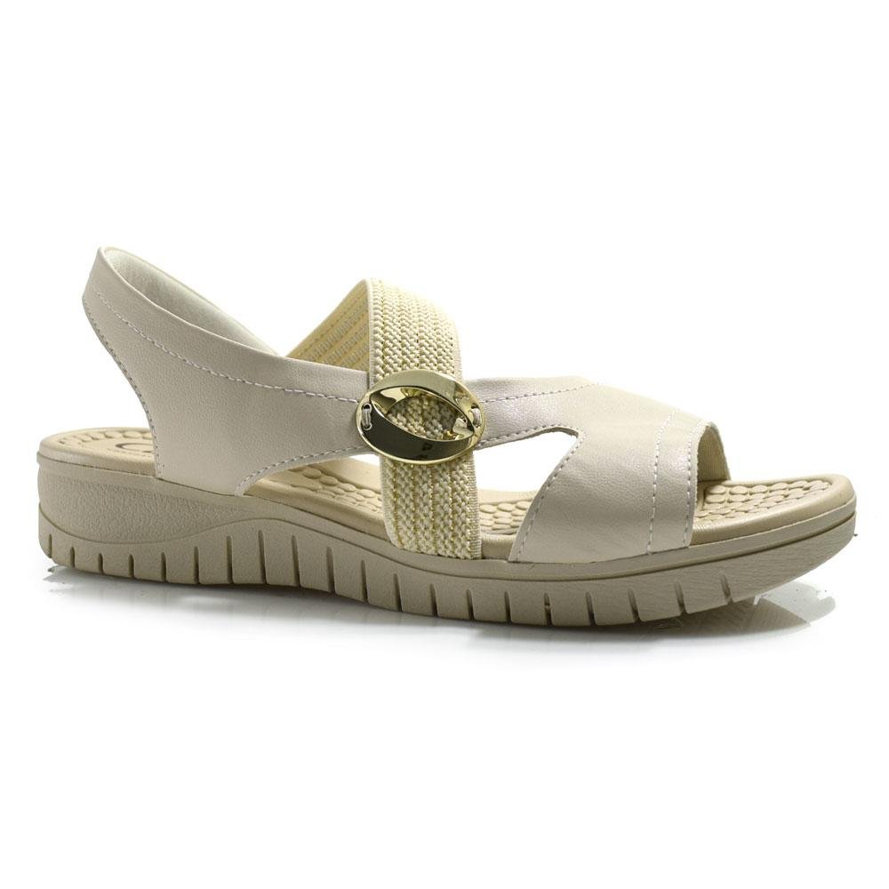 Papete Feminina Campesí Creme 1