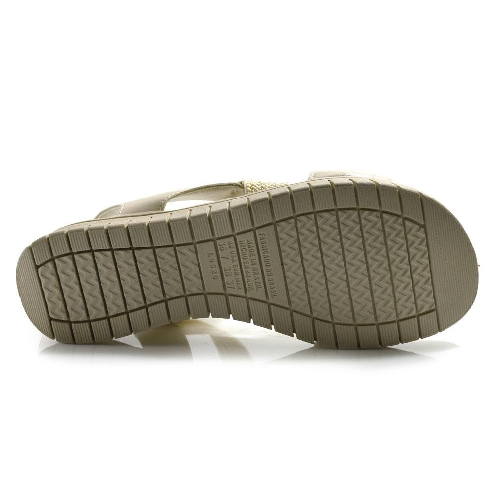 Papete Feminina Campesí Creme 7