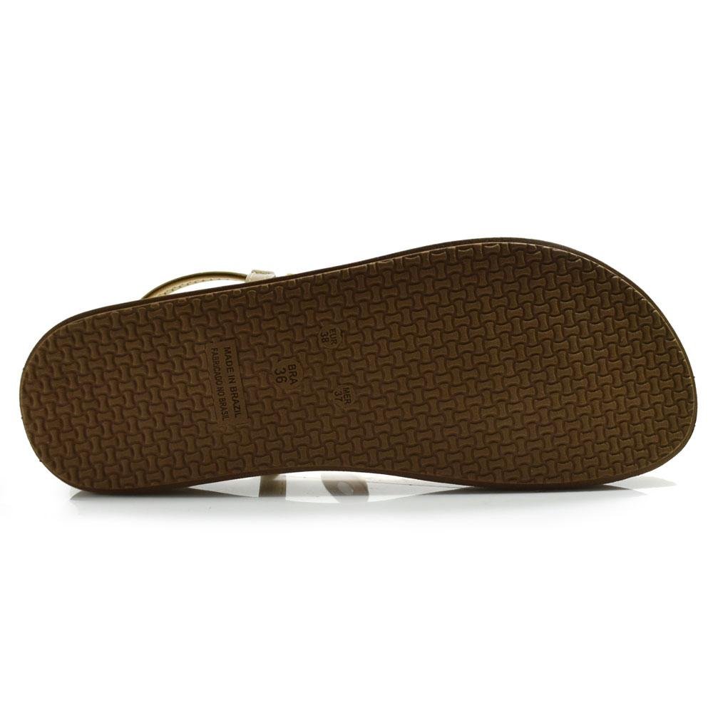 Papete Feminina Cazzualen Dourado 7