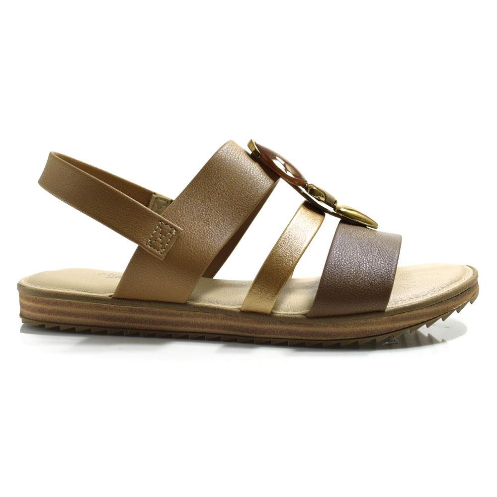 Papete Feminina Modare Marrom 3