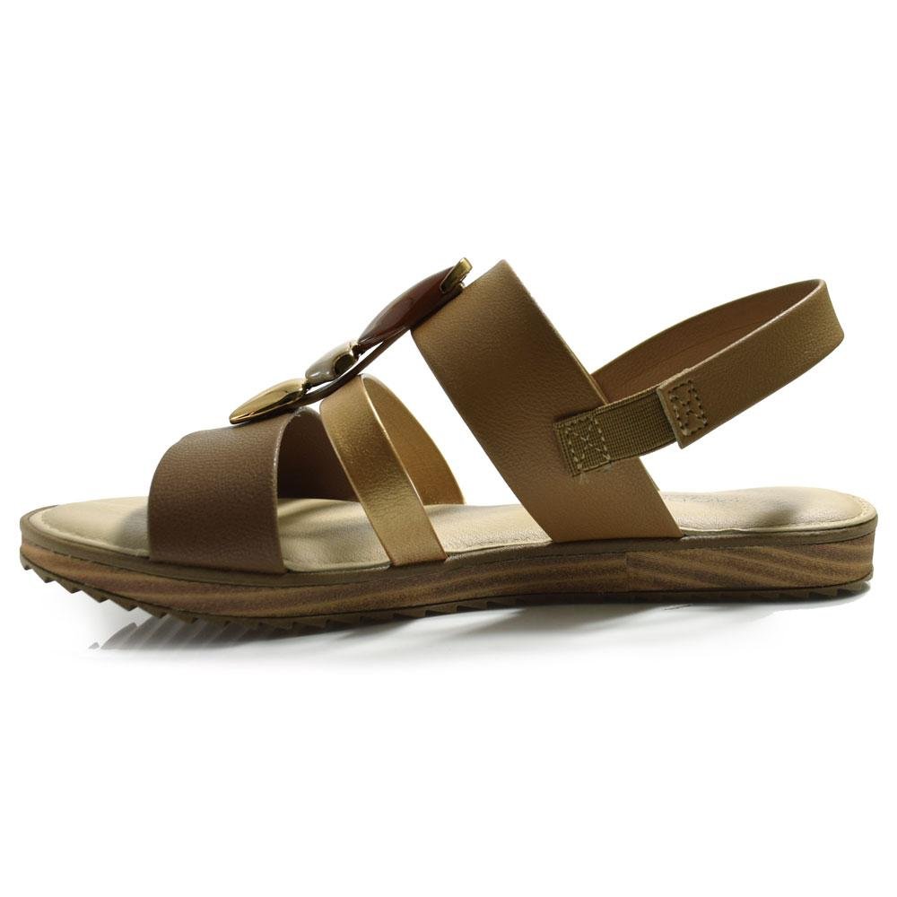 Papete Feminina Modare Marrom 5